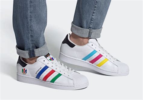 adidas schuhe superstar bunt|Multicolor .